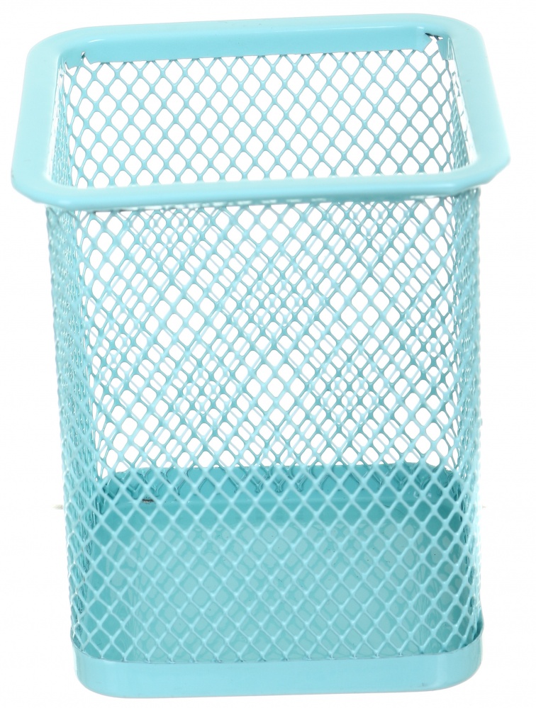 Підставка для ручок метал 8х8х10 см бірюзовий Nota Bene