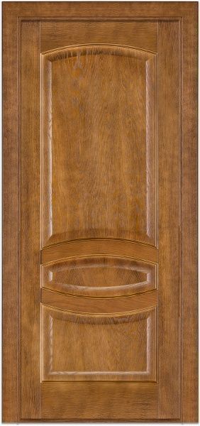 Дверне полотно Terminus №06 ПГ 800 мм дуб темний 