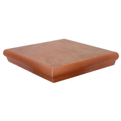 Ступенька угловая Cotto Classico ZALGX22 Rosso 325x325 мм