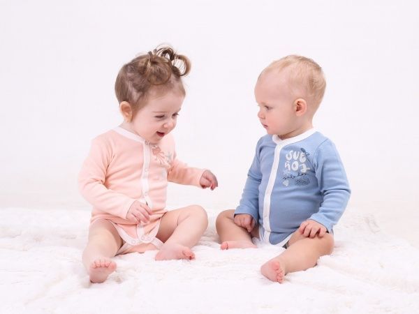 Боді дитяче Sasha р.68 блакитний 4157/6 