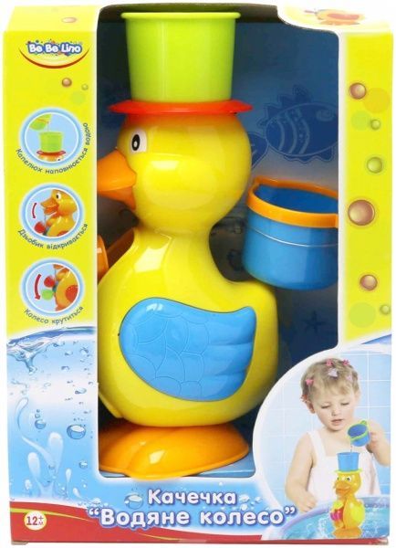 Розвиваюча іграшка Bebelino Качечка Водяне колесо 57033 