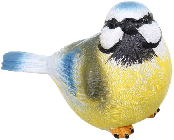 Декоративная фигура желтая птичка 135x75x75 мм