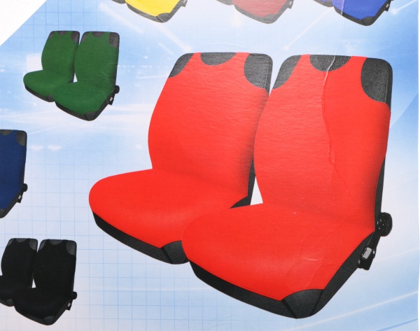 Набір чохлів-майок на передні сидіння 310С синій