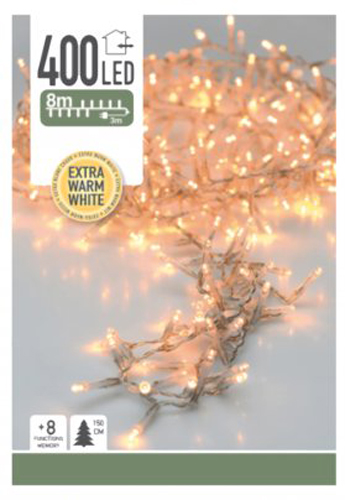 Гирлянда AX8511200 светодиодная (LED) 400 ламп 8 м 