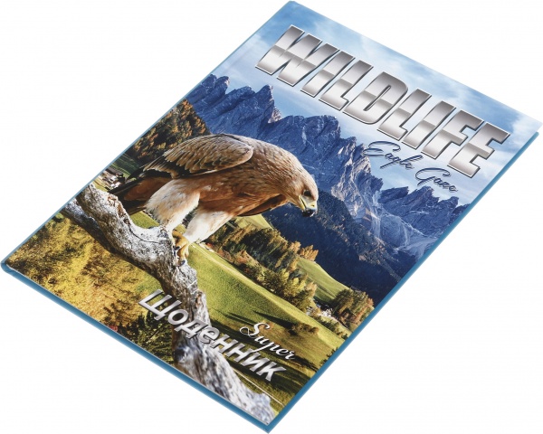 Щоденник 741 7БЦ матова ламінація 165х240 мм 40 аркушів Mandarin