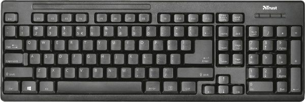 Комплект клавиатура + мышь Trust Ziva 