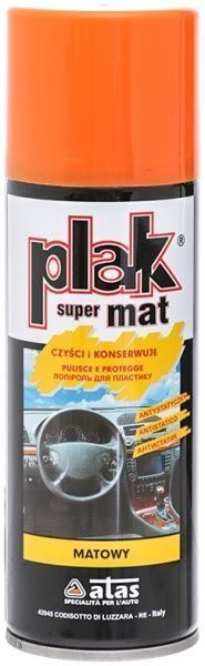 Поліроль для пластику ATAS Plak SUPER MAT апельсин 200 мл