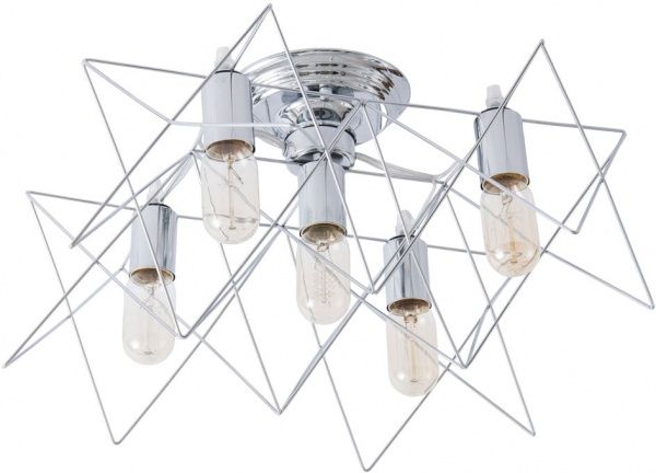 Люстра потолочная Arte Lamp Tela A6048PL-5CC 5x40 Вт E27 хром 