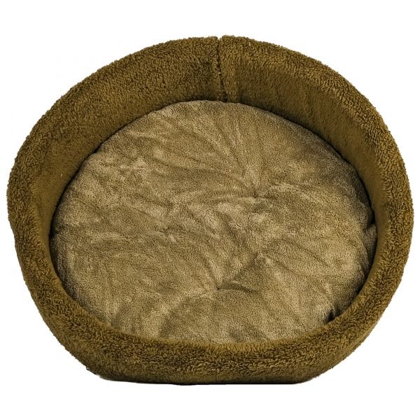 Лежак з подушкою FX home оливковий 65x65x16 см