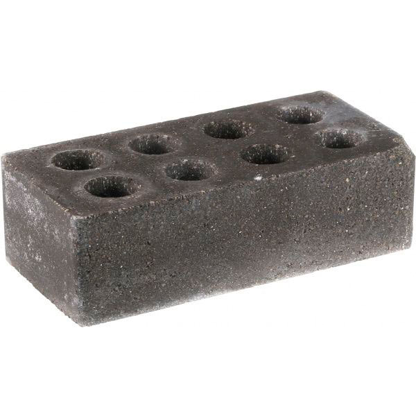 Кирпич гиперпрессованный Литос Магма пустотелый тычковый евро серый