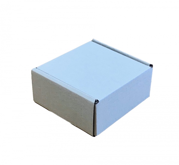 Гофроящик самосборный Т22 белый 85x85x40 мм