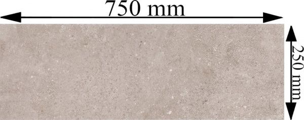 Плитка Ceramika Color Soho dark 25x75 