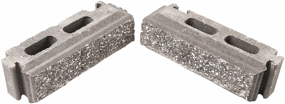 Элемент столба Кая 75x235x75 мм черный Моноліт-Брук