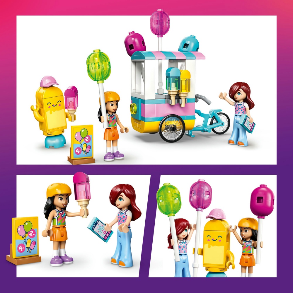 Конструктор LEGO Friends Ятки с мороженым и воздушными шариками 42692