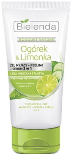 Гель для умывания Bielenda Огурец и Лайм 3 в 1 150 мл