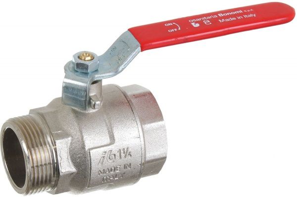 Кран кульовий Idrosanitaria Bonomi 1 1/4