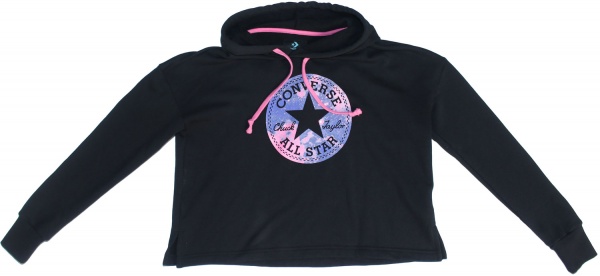 Джемпер Converse CHUCK PATCH NOVA HOODIE 10017716-001 р. XL черный