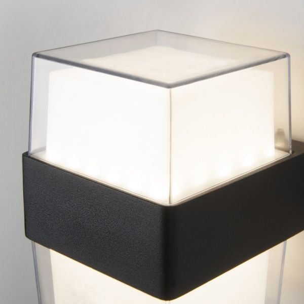 Светильник уличный настенный Strotskis 1519 Techno LED Maul 1x12 Вт черный 