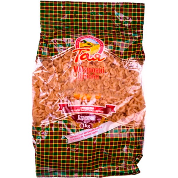 Макароны Тая Ушки Экстра 1000 г 