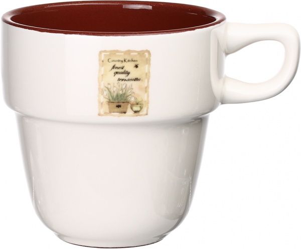 Набір чашок HD0015 Flowerpot 400 мл 6 шт. Bella Vita