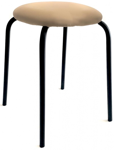 Табурет Імпульс Скорп бежевий / чорний 