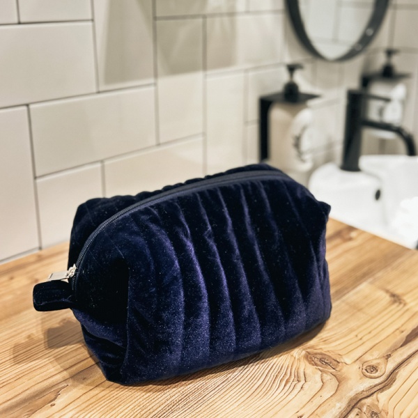 Косметичка Organize Косметичка бархатная Organize 24*13*13 см (синий) синий 