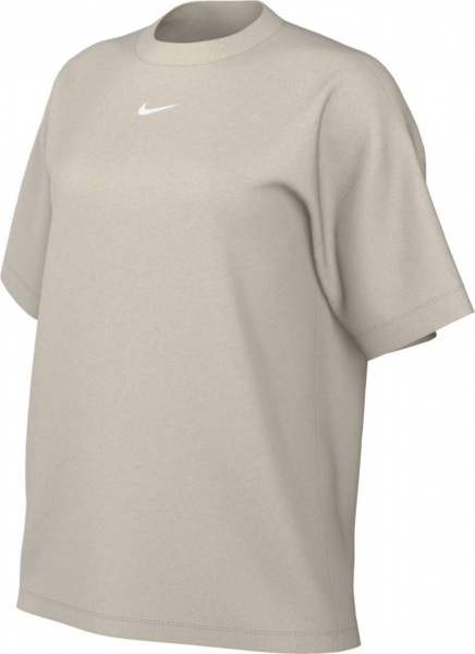Футболка Nike W NSW TEE ESSNTL LBR FD4149-104 р.S бежевий