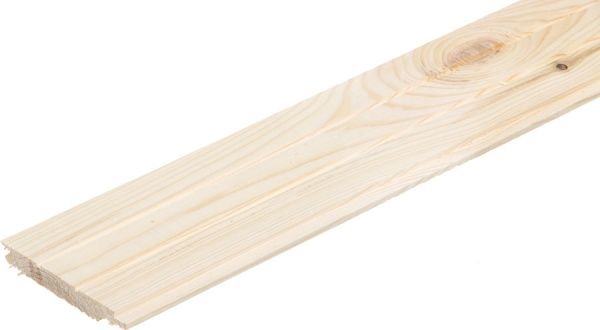 Вагонка дерев'яна Євро 12х88х3000 мм хвойних порід