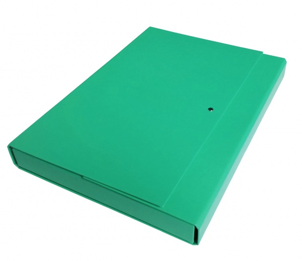 Папка-короб на липучке Академия А4 40 мм в ассортименте iTEM