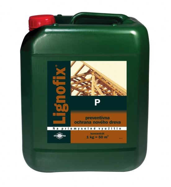 Биозащита Lignofix P концентрат коричневый Коричневый 5 кг