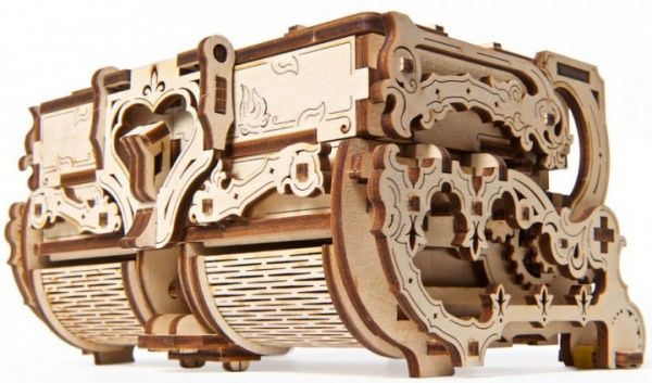 3D-пазл Ukrainian Gears Антикварная шкатулка