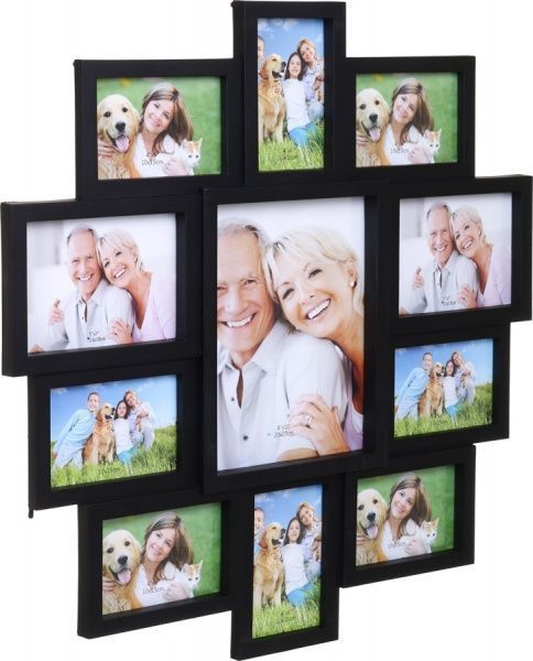 Рамка для фото Koopman коллаж 61х61х2 см черный 