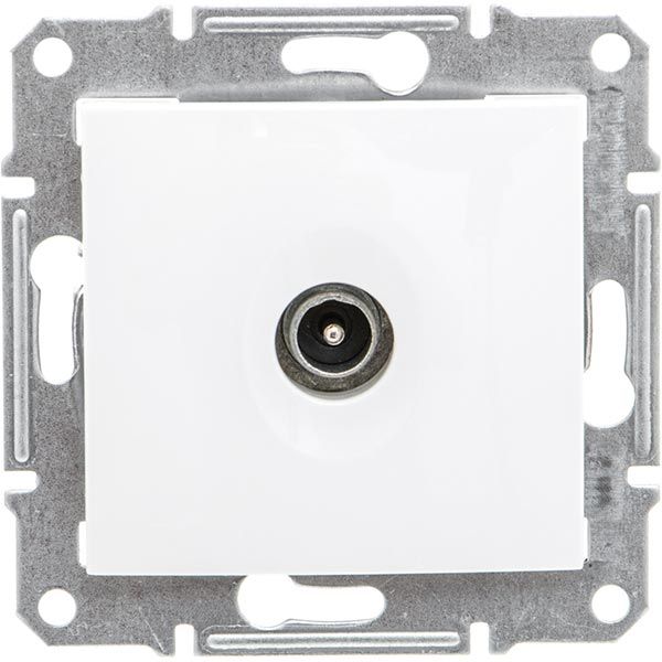 Розетка TV кінцева Schneider Electric Sedna білий