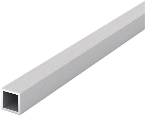 Труба профільна квадратна алюміній АЛЮПРО анодована 20x20x2x1000мм