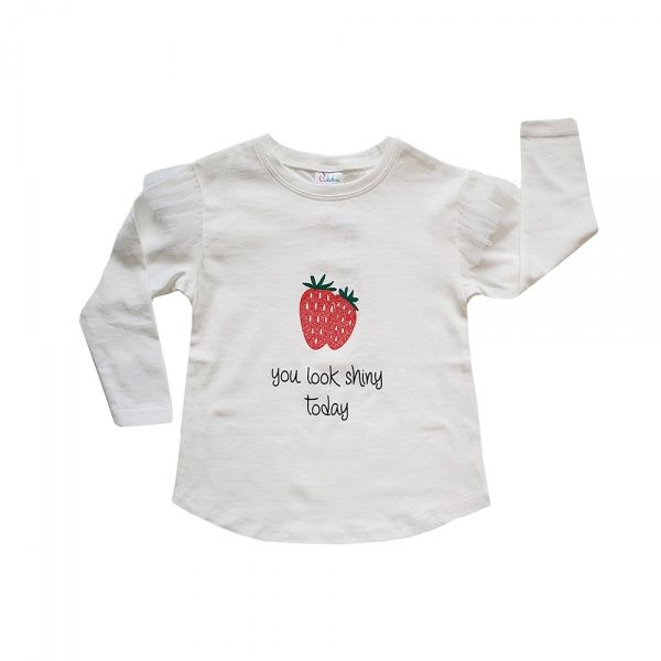 Свитшот для девочки Colibri р.104 белый G7009 