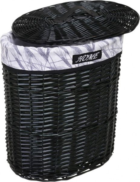 Корзинка плетеная Tony Bridge Basket с текстилем 37х27х48 см HQN20-3CD-2 