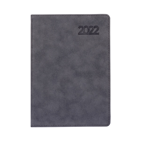 Дневник датированный серый Leo Planner Case A5 2022