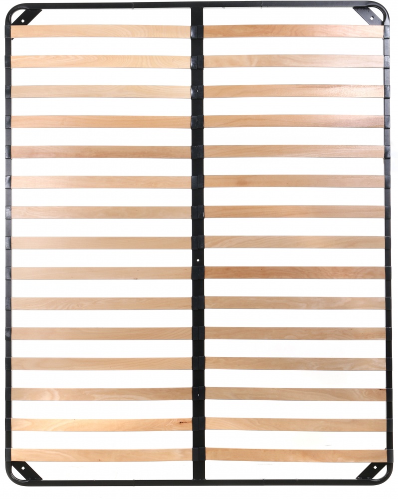 Каркас для кровати металлический без ножек 160x200 черный