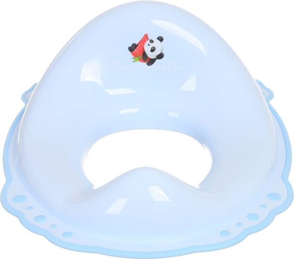Накладка детская на унитаз Bambinelli с резинкой голубой 39x30x13.5 см