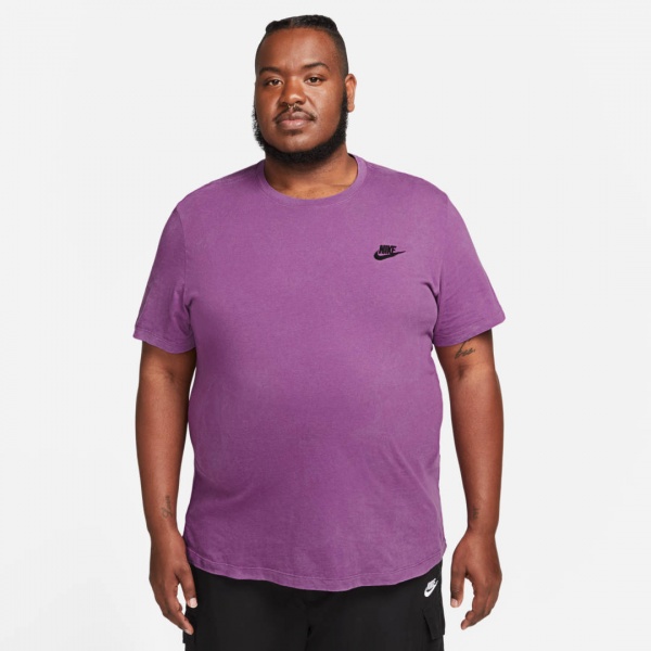 Футболка Nike M NSW TEE SALT FW WASH DZ2877-534 р.L фіолетовий