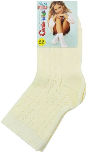 Носки детские Conte-Kids MISS 114 р.22 кремовый 