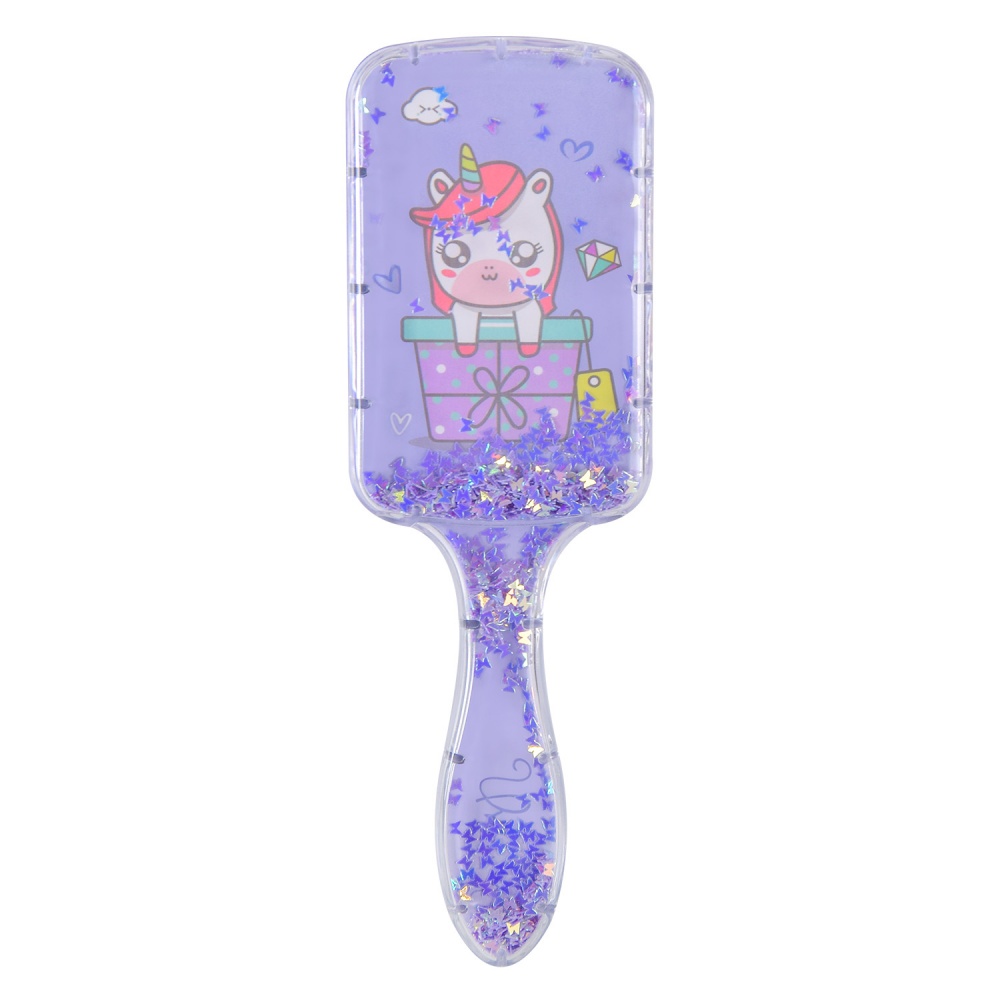 Гребінець Shantou з блискітками 20,5x6,7 см H2066 в асортименті