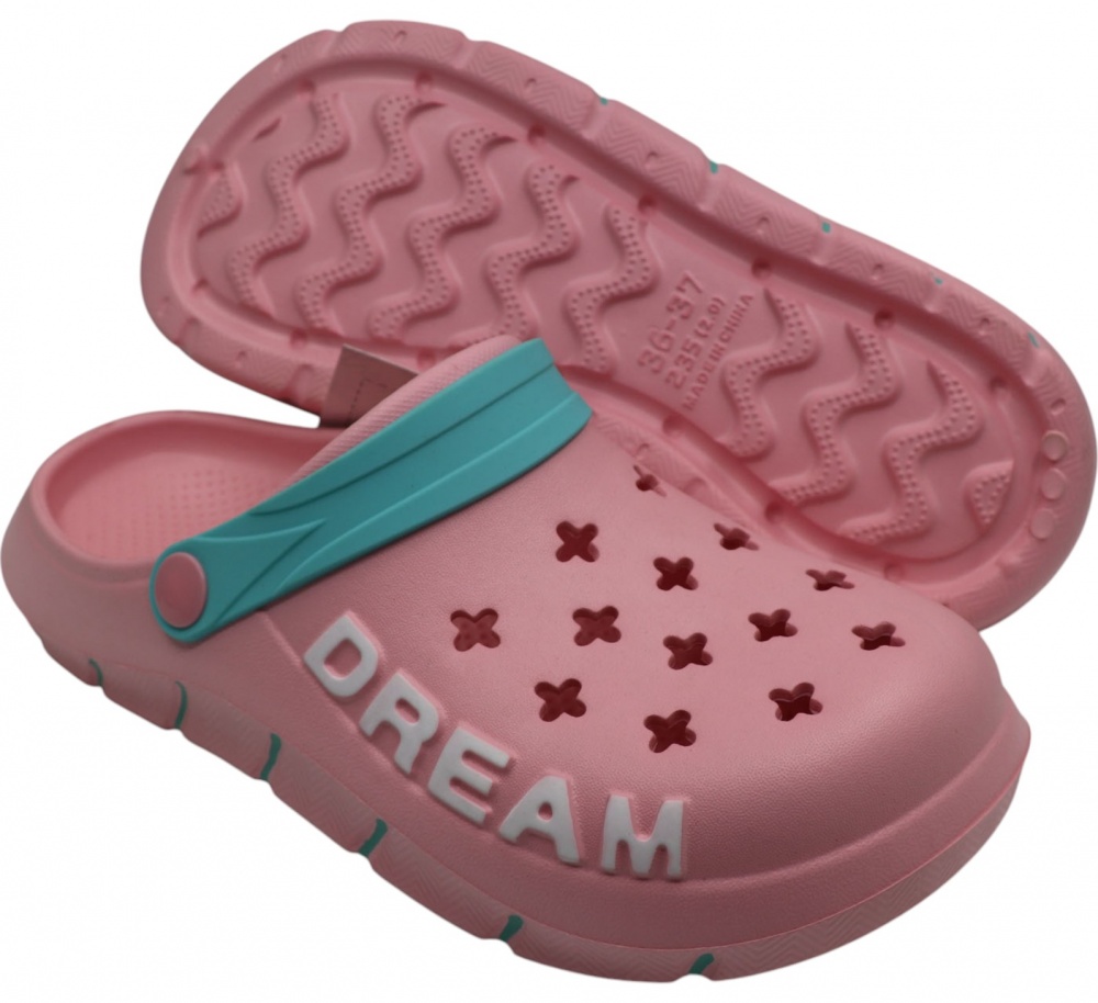 Сабо для дівчаток HW р.40/41 рожевий (XC-250)