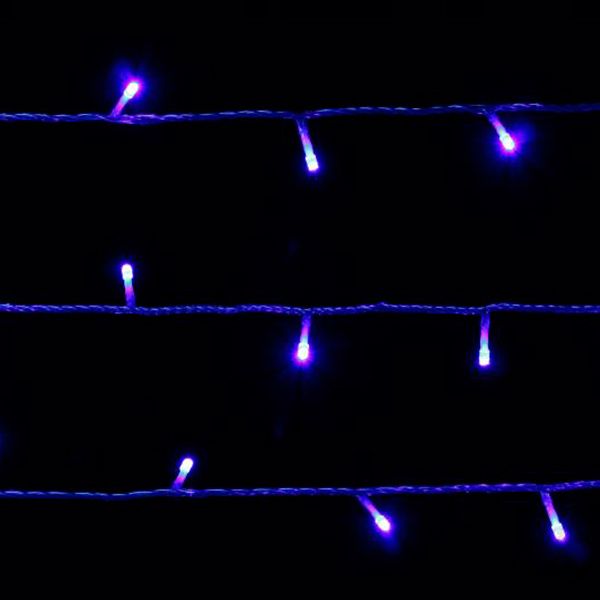 Электрогирлянда линейная Феєрія голубая встроенный светодиод (LED) 300 ламп 30 м 