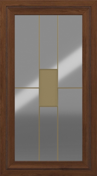 Фасад для кухні Грейд-Плюс Дуб родос патина 713x396 ВТ