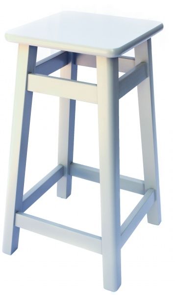 Табурет барный 800x300x300 мм серый 