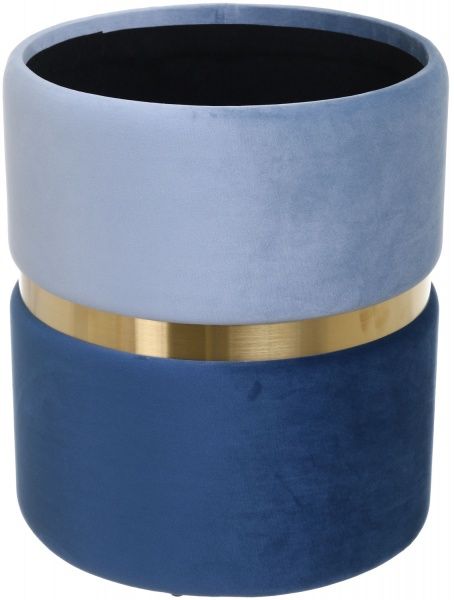 Скриня-пуф Bernard 36х36х44 см блакитний 