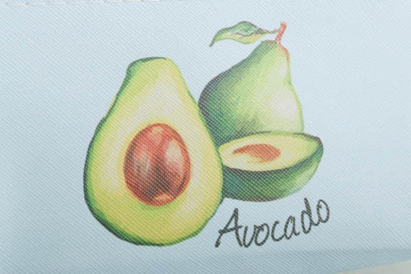 Пенал шкільний Авокадо 19x9 см Nota Bene блакитний