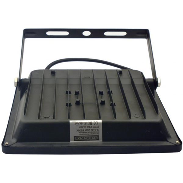 Прожектор світлодіодний Світлокомплект FLS-30 30 Вт 6500K чорний