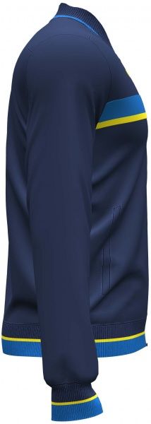 Джемпер форми збірної України 2021 Joma FED. FUTBOL UCRANIA FULL ZIP SWEATSHIRT AT102377A339 р. S темно-синій